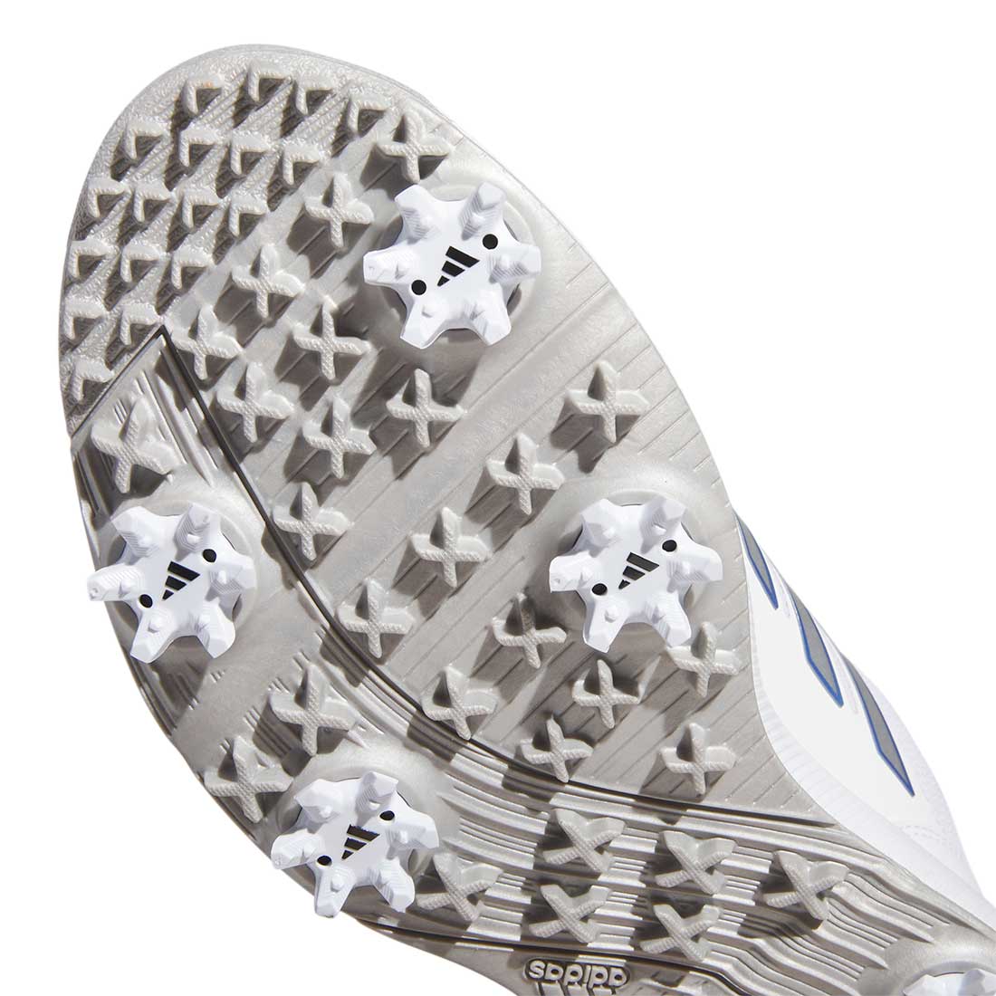 Adidas Women's Tech Response 3.0 Golf Shoes White/Silver/Blue Fusion