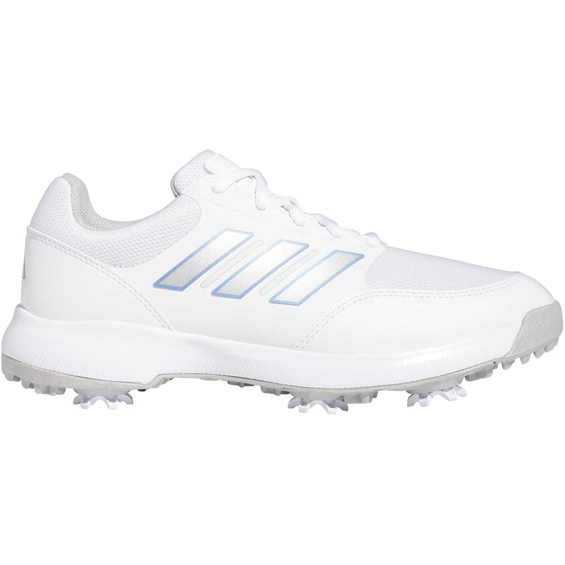 Adidas Women's Tech Response 3.0 Golf Shoes White/Silver/Blue Fusion