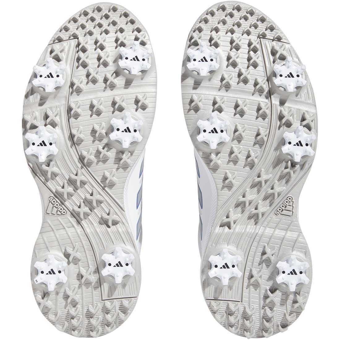 Adidas Women's Tech Response 3.0 Golf Shoes White/Silver/Blue Fusion