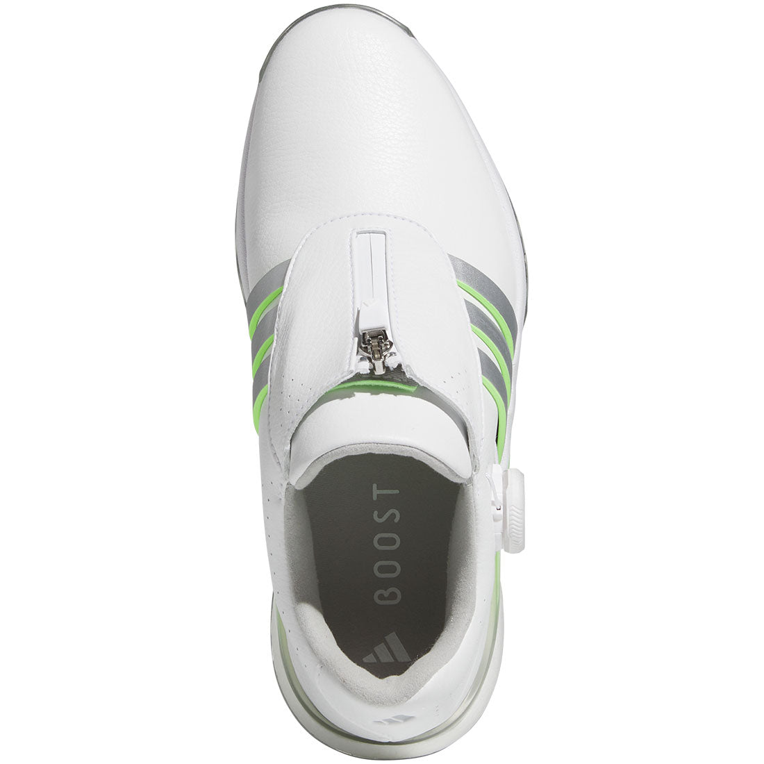 Adidas Women's Tour360 24 BOA Golf Shoes White/Silver/Green Spark