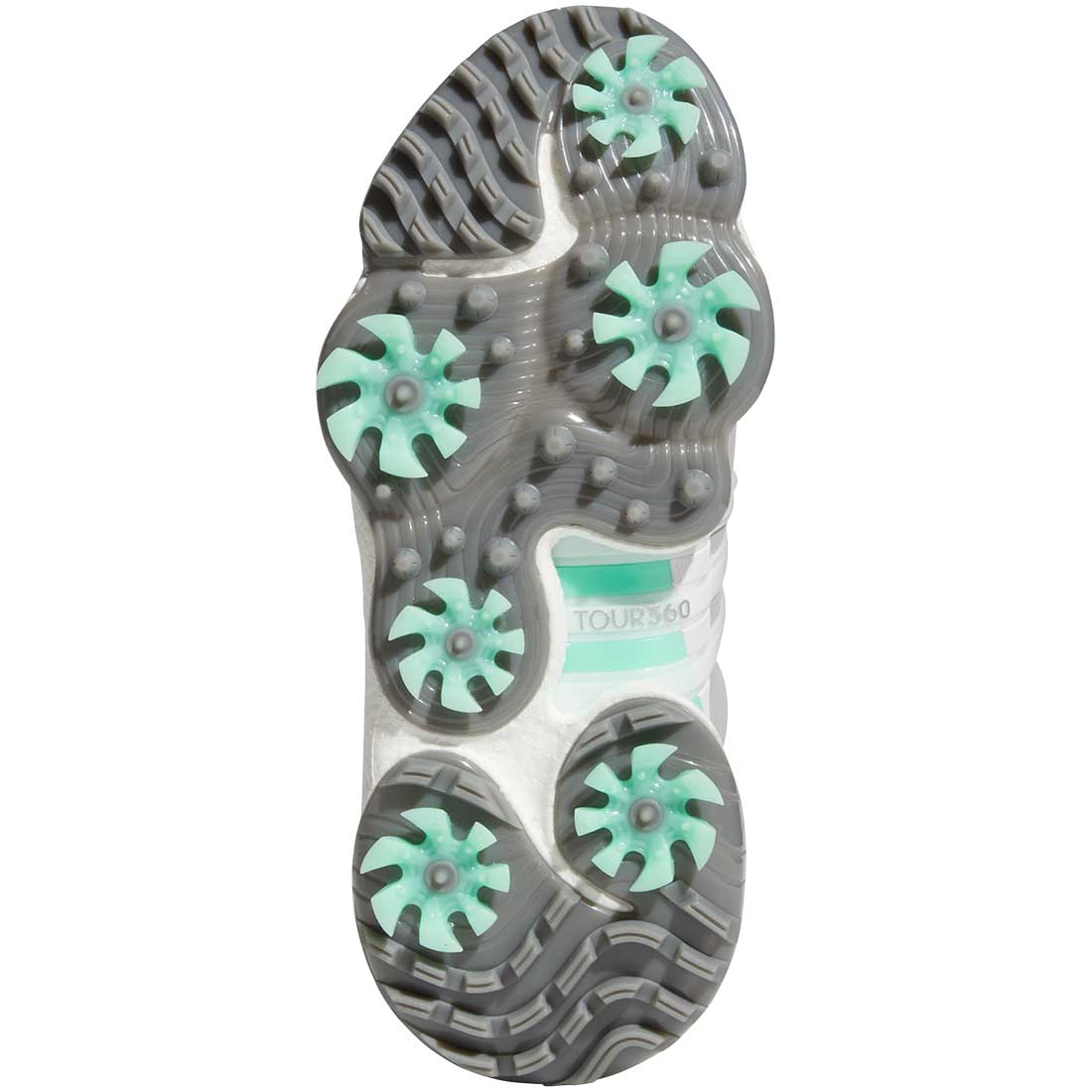 Adidas Women's Tour360 Infinity Golf Shoes Grey Two/White/Pulse Mint