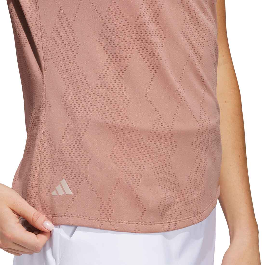 Adidas Women's Ultimate365 Diamond Jacquard Polo