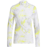 Adidas Women's Ultimate365 Printed Quarter Zip Mock