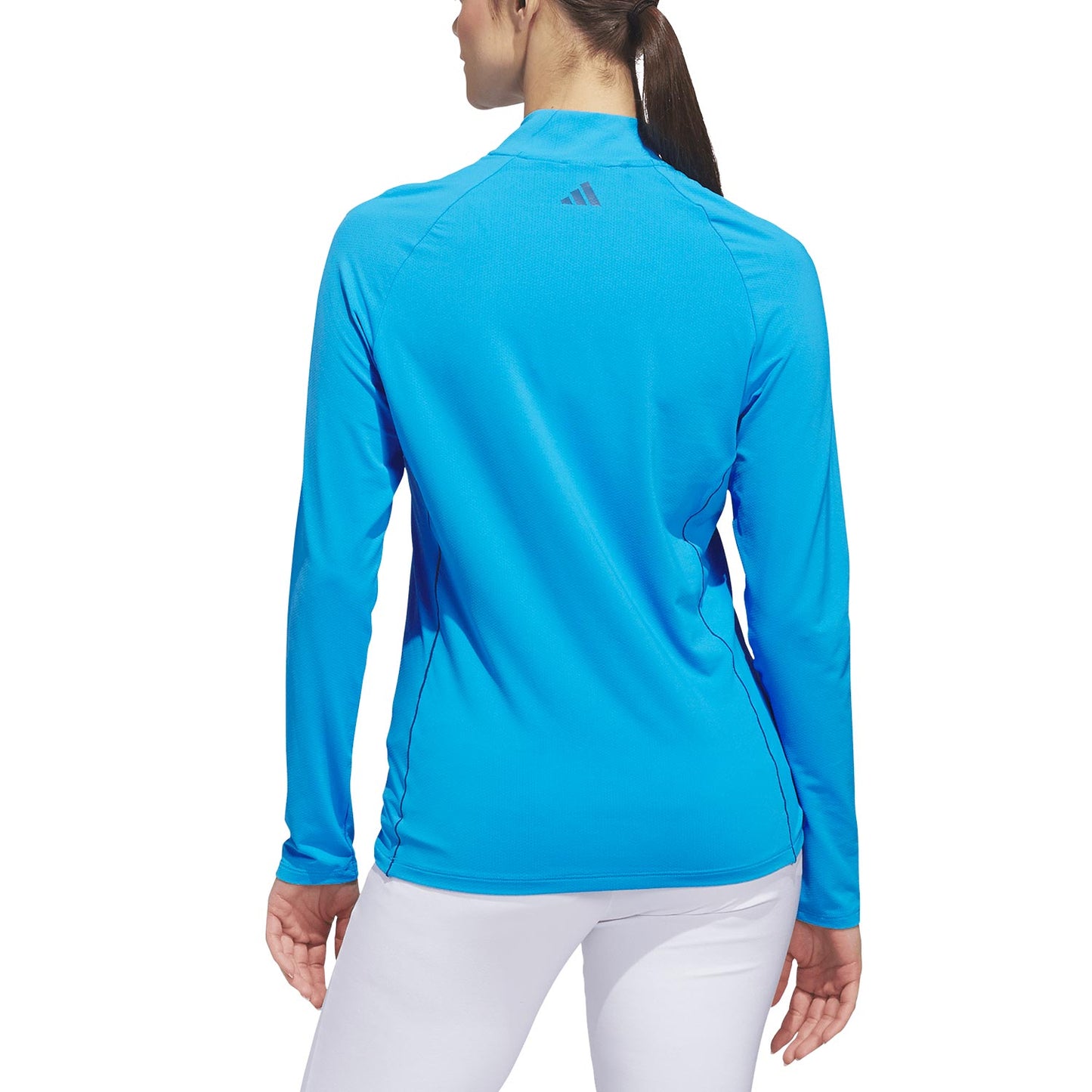 Adidas Women's Ultimate365 Solid Quater Zip Golf Mock