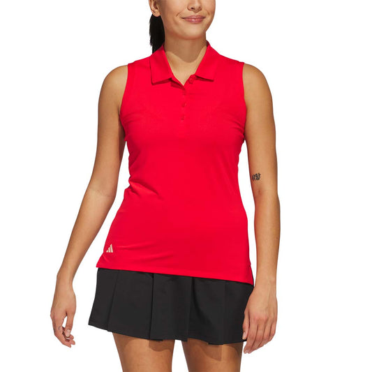 Adidas Women's Ultimate365 Solid Sleeveless Polo