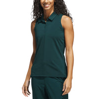 Adidas Women's Ultimate365 Solid Sleeveless Polo