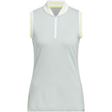 Adidas Women's Ultimate365 Zip Sleeveless Polo