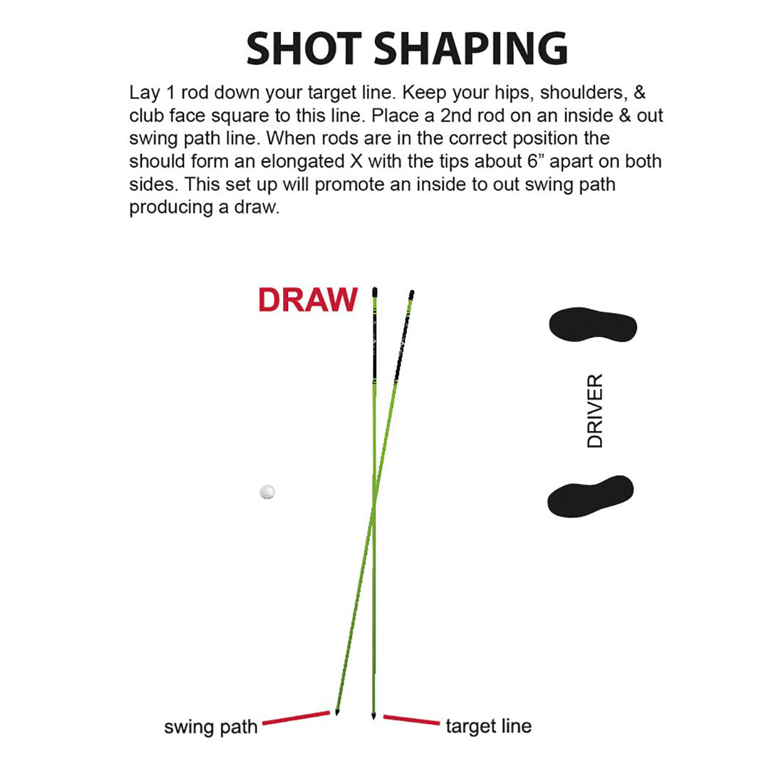 Pro Golf Discount Alignment Rod