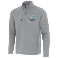 Antigua Seattle Seahawks Super Bowl LX Champions Insider Quarter Zip Golf Pullover