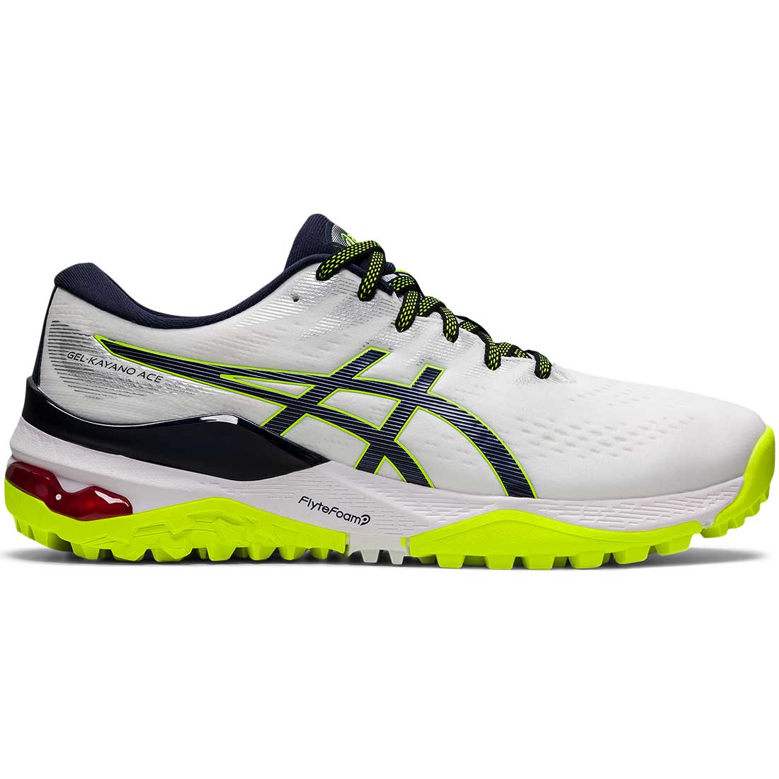 Asics Gel-Kayano Ace Golf Shoes White/Midnight