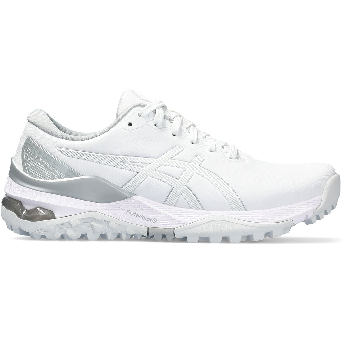 Asics Women's Gel-Kayano Ace 2 Golf Shoes White/Pure Silver