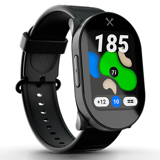 Blue Tees Golf PlayMaker+ GPS Golf Watch Black