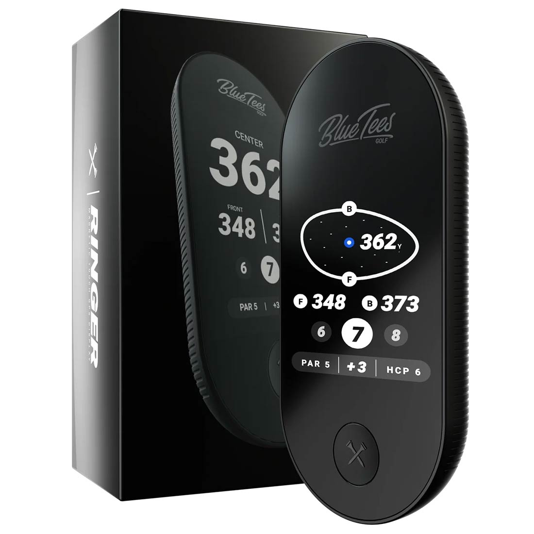 Blue Tees Golf Ringer Handheld Golf GPS