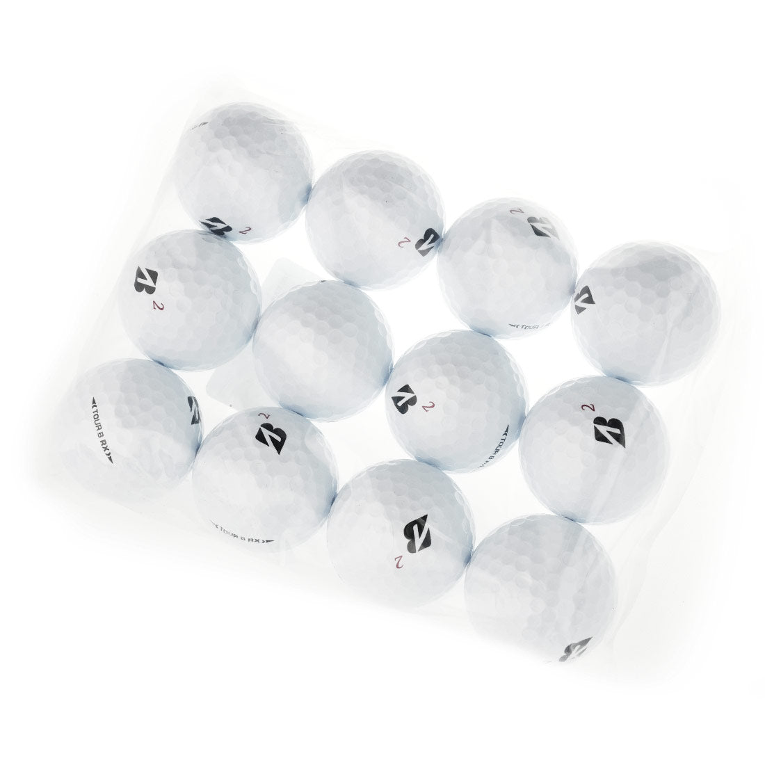 Bridgestone 2022 Tour B RX White Bagged Golf Balls