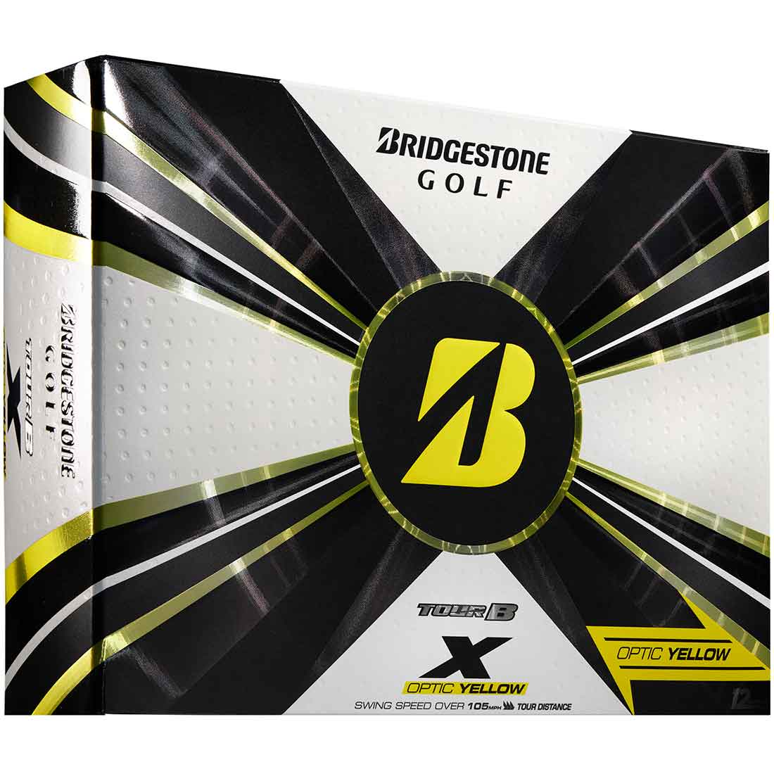 Bridgestone 2022 Tour B X Yellow Golf Balls
