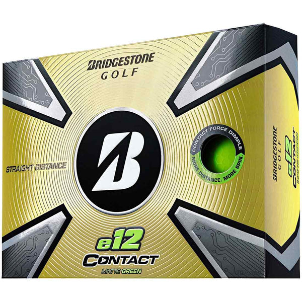 Bridgestone e12 Contact Matte Green Golf Balls – Golf Discount