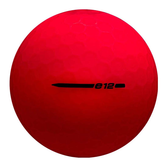Bridgestone e12 Contact Matte Red Golf Balls
