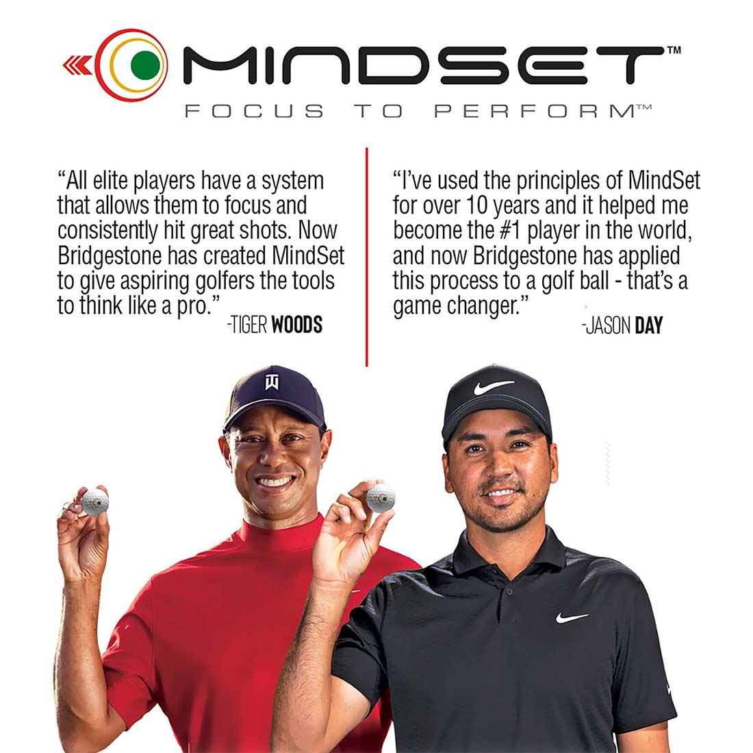 Bridgestone Tour B RXS MindSet Golf Balls