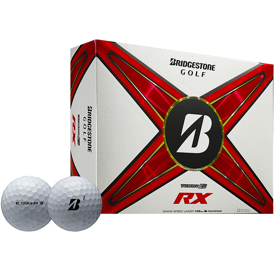 Bridgestone Tour B RX White Personalized Golf Balls