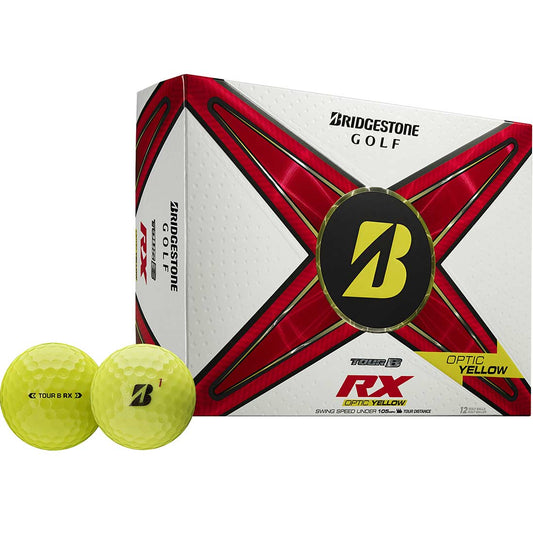 Bridgestone Tour B RX Yellow Golf Balls