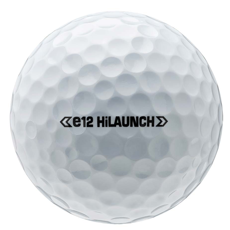 Bridgestone e12 HiLaunch White Personalized Golf Balls