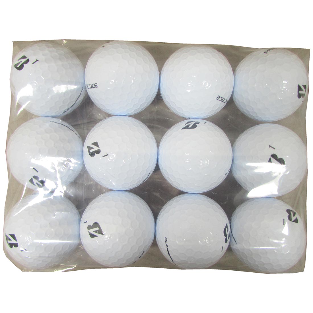 Bridgestone e12 Soft Practice Bagged Golf Balls