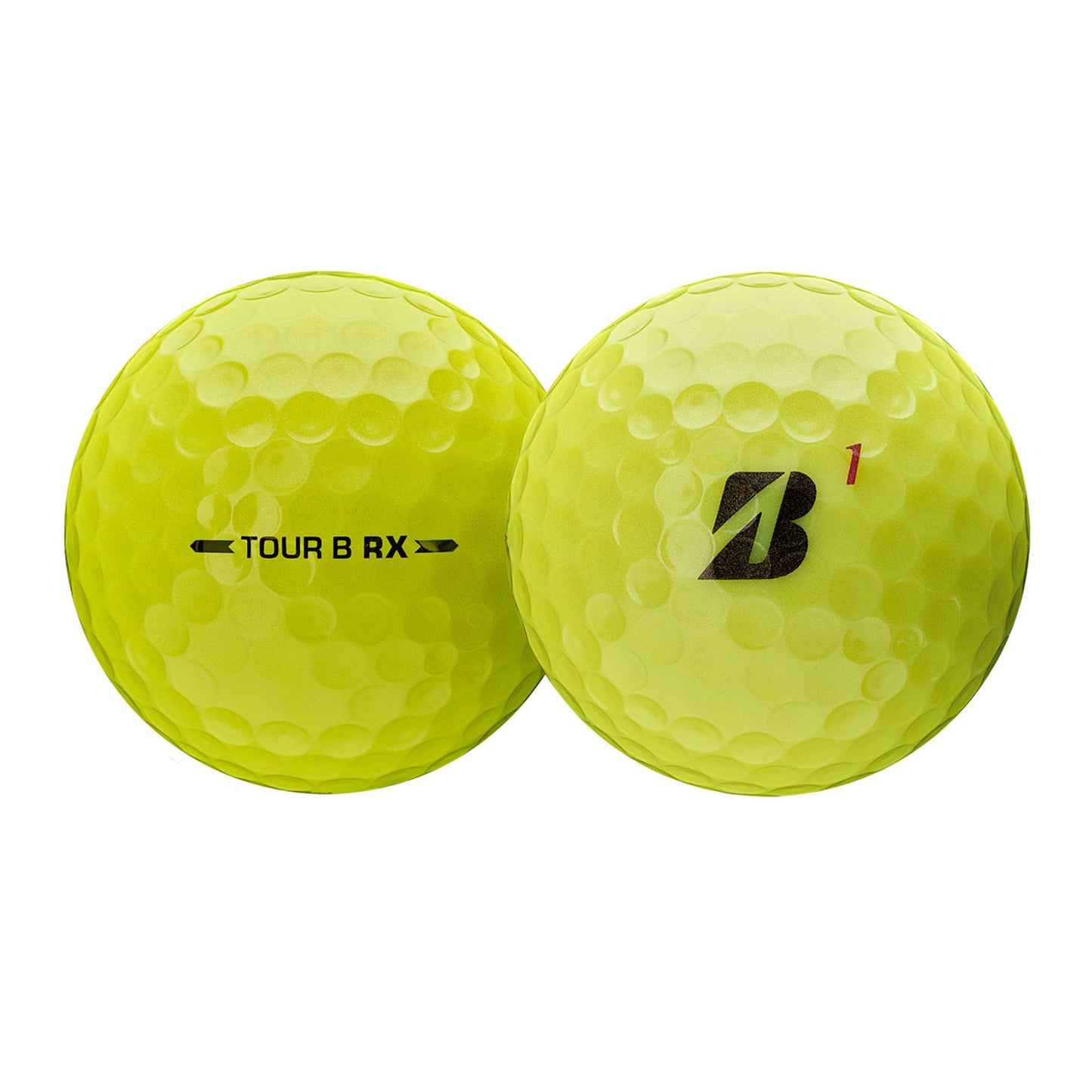 Bridgestone Tour B RX Yellow Personalized Golf Balls