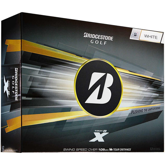 Bridgestone Tour B X White Personalized Golf Balls