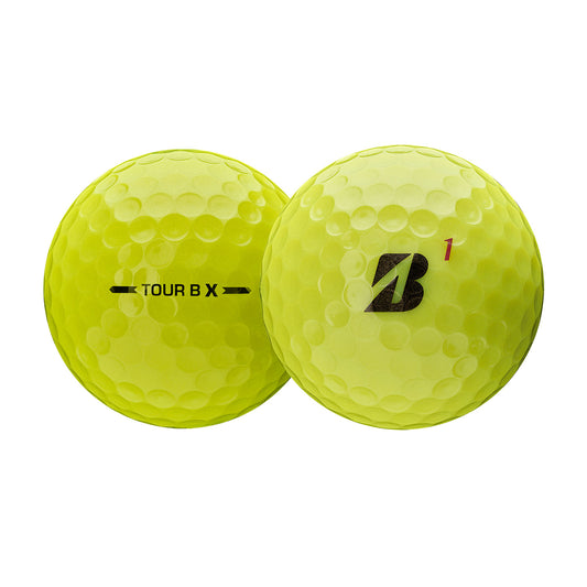 Bridgestone Tour B X Yellow Golf Balls