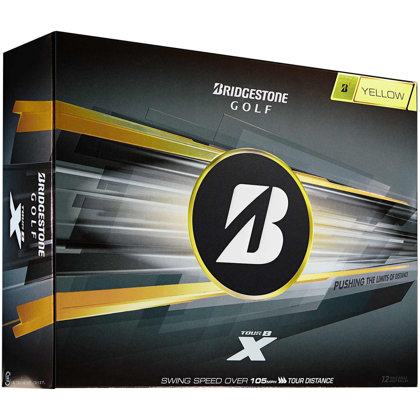 Bridgestone Tour B X Yellow Golf Balls