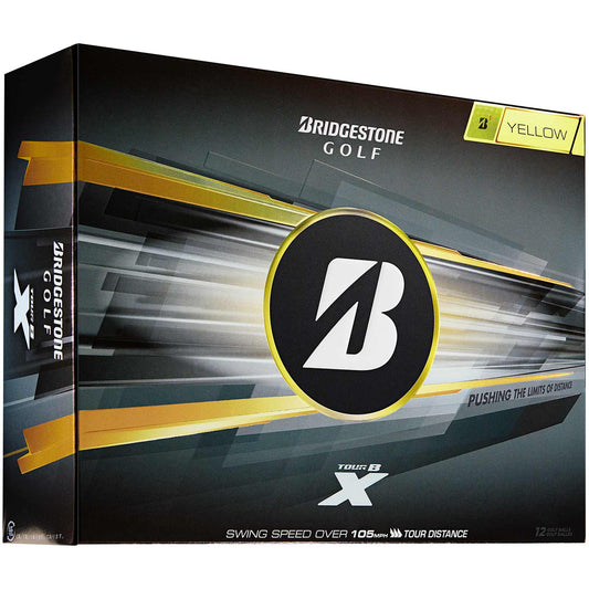 Bridgestone Tour B X Yellow Golf Balls