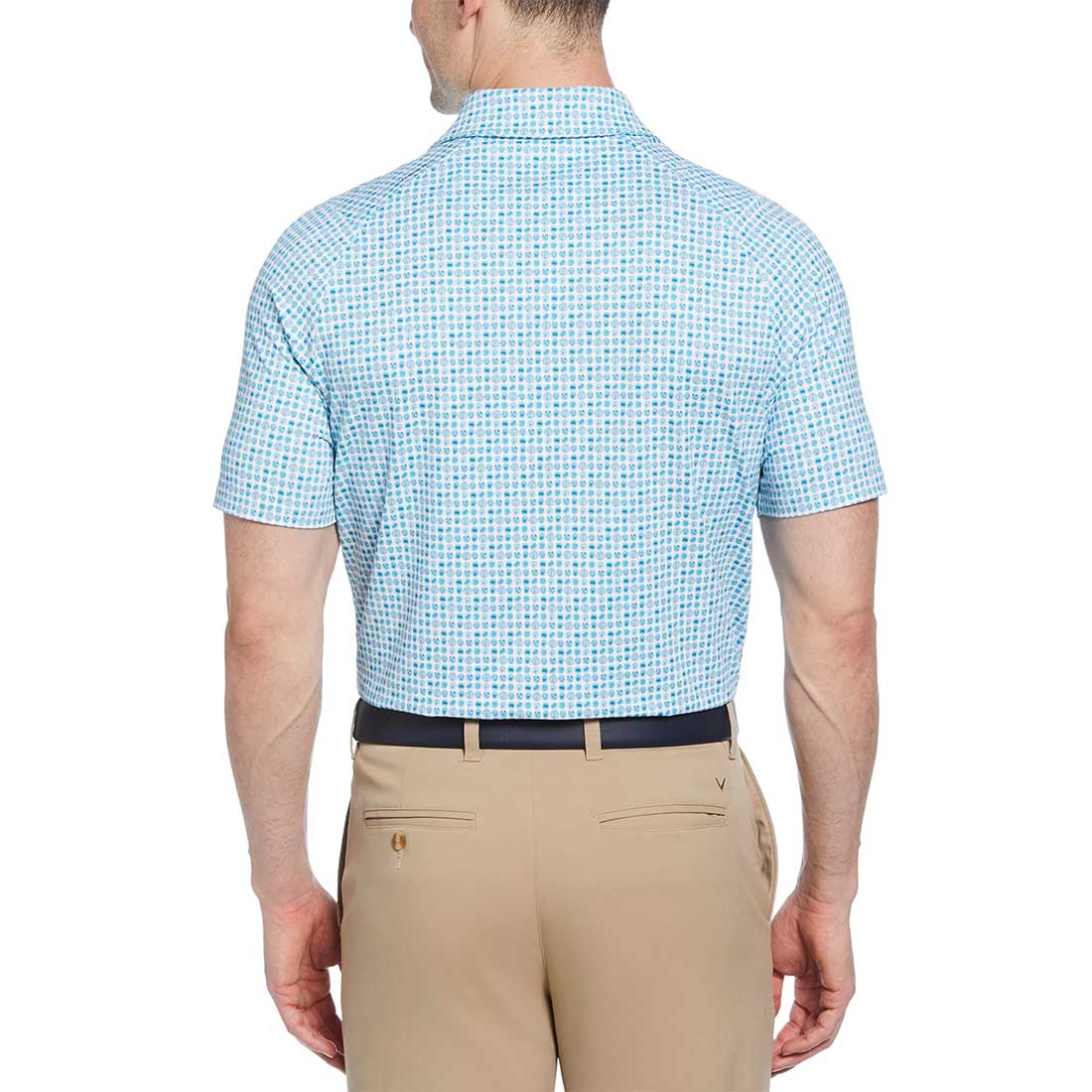 Callaway 18th Hole Food Print Golf Polo