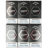 Callaway 2023 Chrome Soft White and Triple Track Mixed Golf Balls