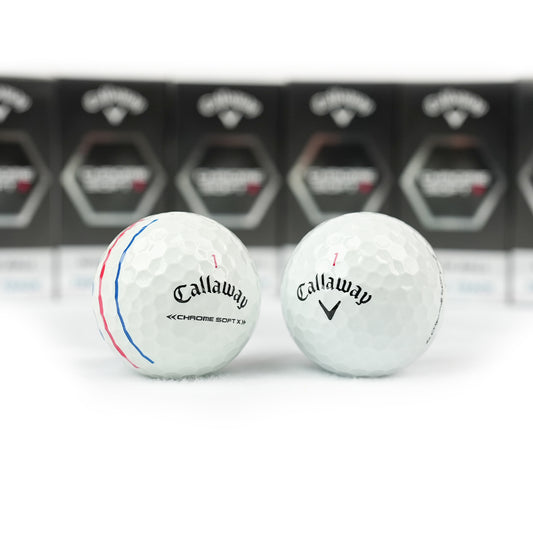 Callaway 2023 Chrome Soft White and Triple Track Mixed Golf Balls