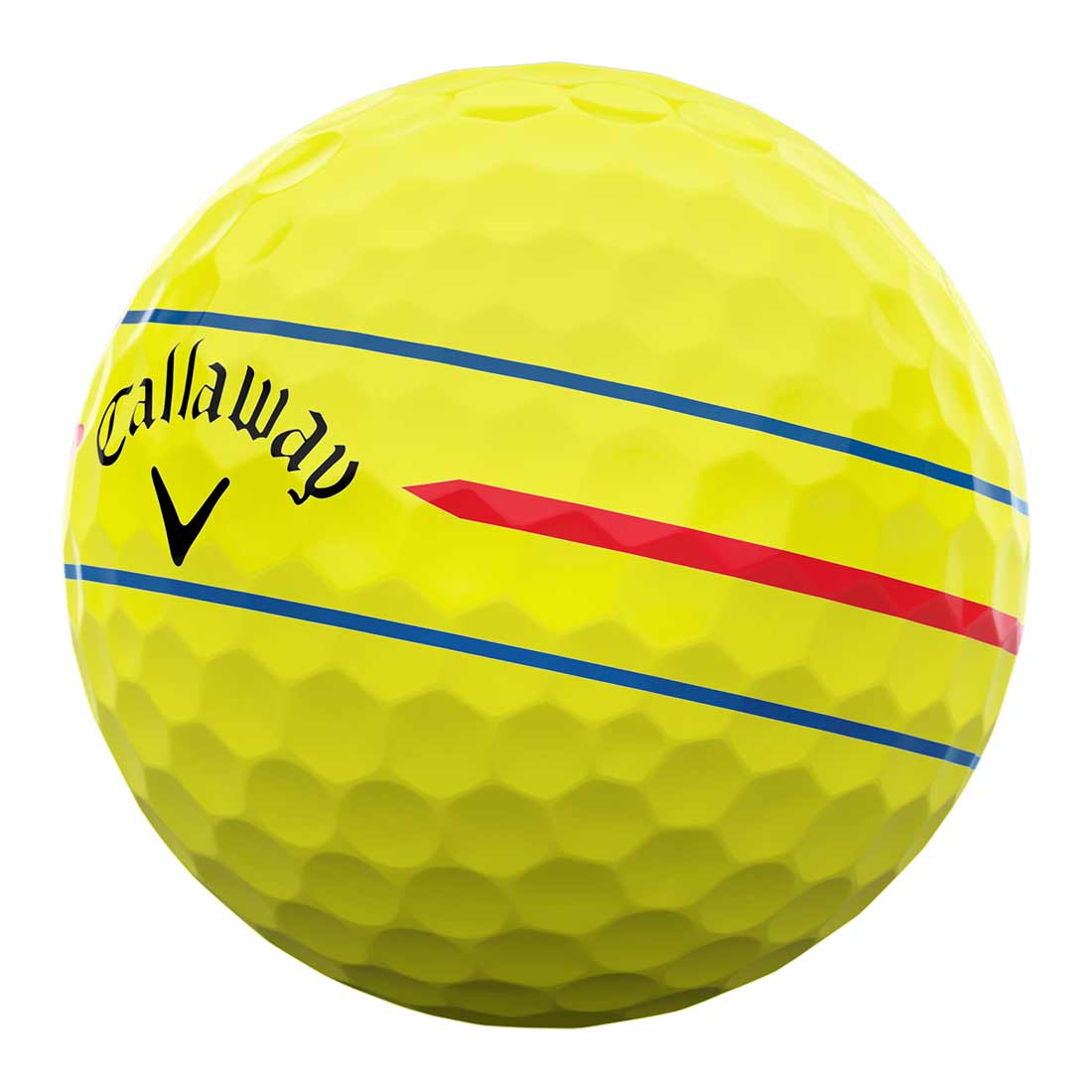 Callaway Chrome Soft 360 Triple Track Yellow Golf Balls
