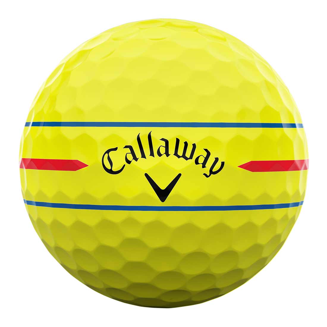 Callaway Chrome Soft 360 Triple Track Yellow Golf Balls