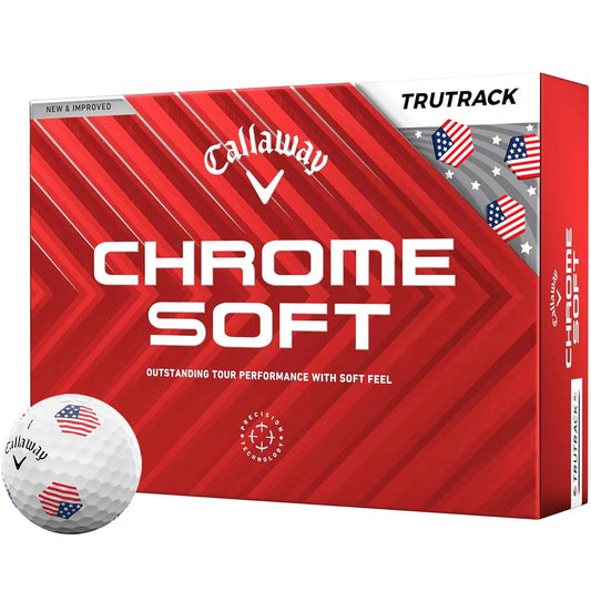 Callaway Chrome Soft TruTrack USA Golf Balls