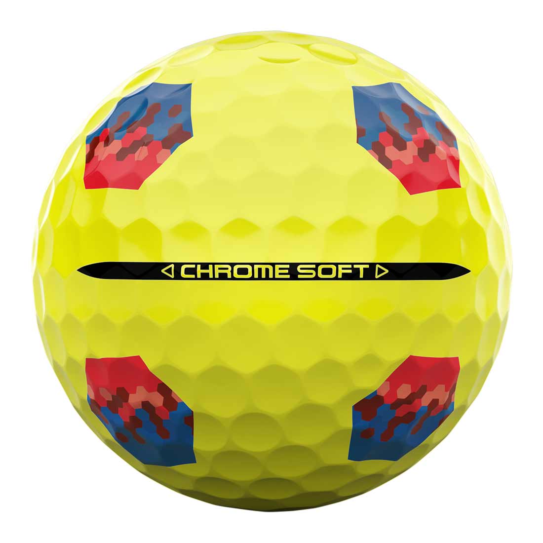 Callaway Chrome Soft TruTrack Yellow Golf Balls