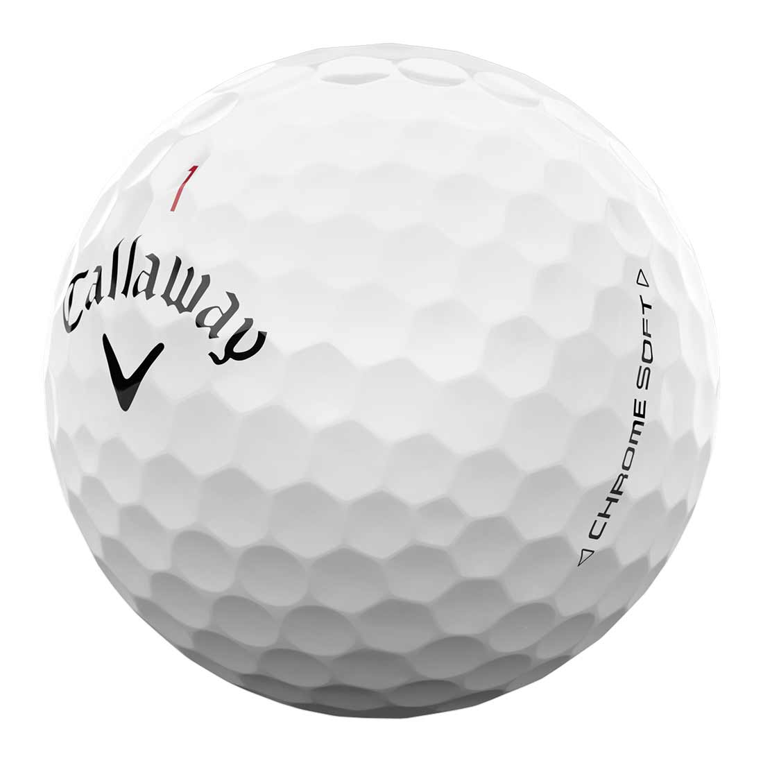 Callaway Chrome Soft White Golf Balls