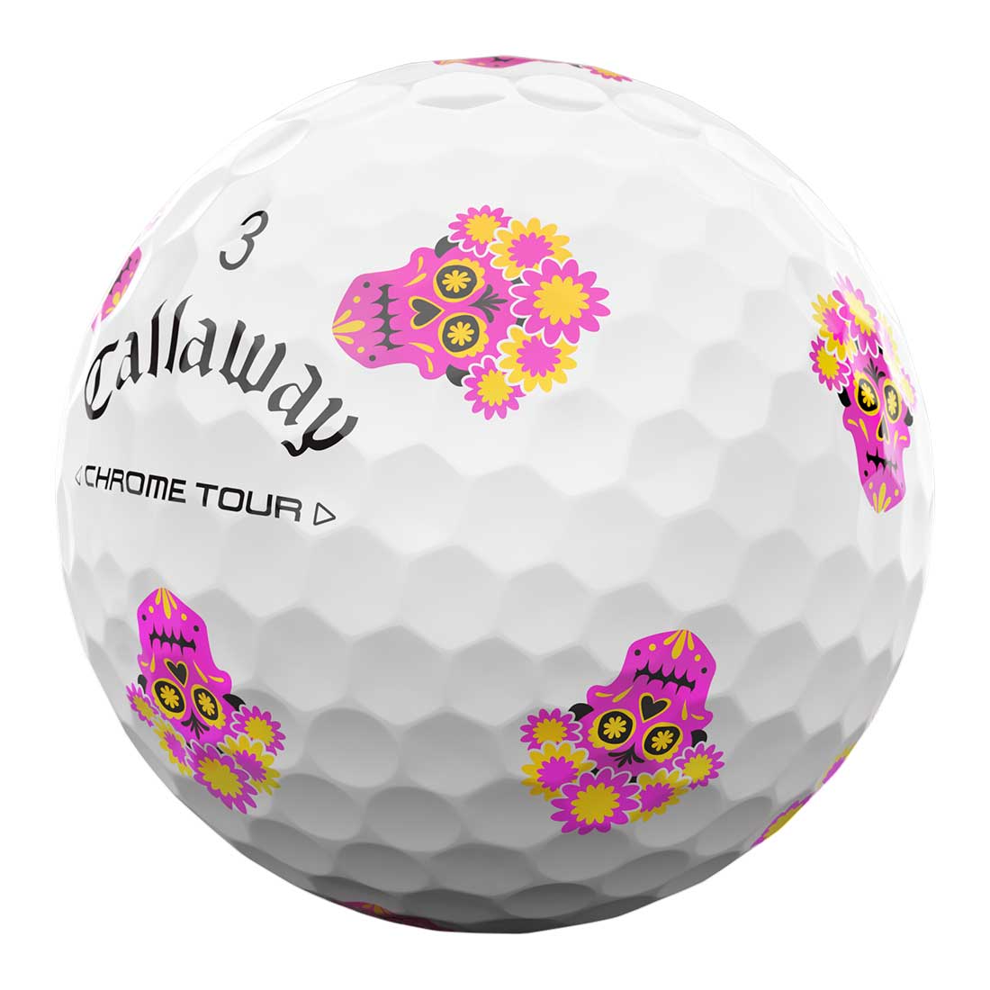 Callaway Chrome Tour Dia De Los Muertos Golf Balls