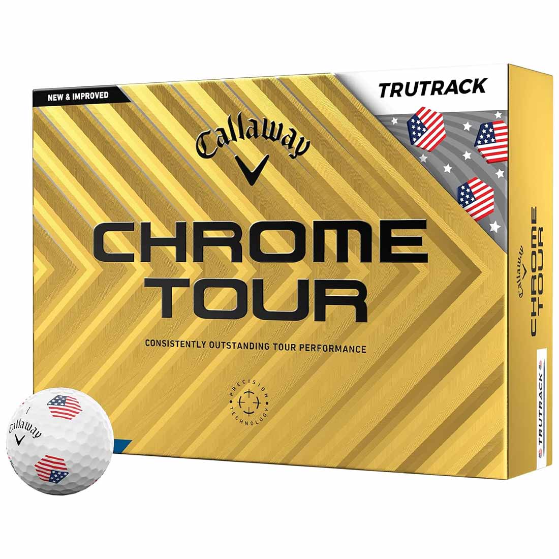 Callaway Chrome Tour TruTrack USA Golf Balls