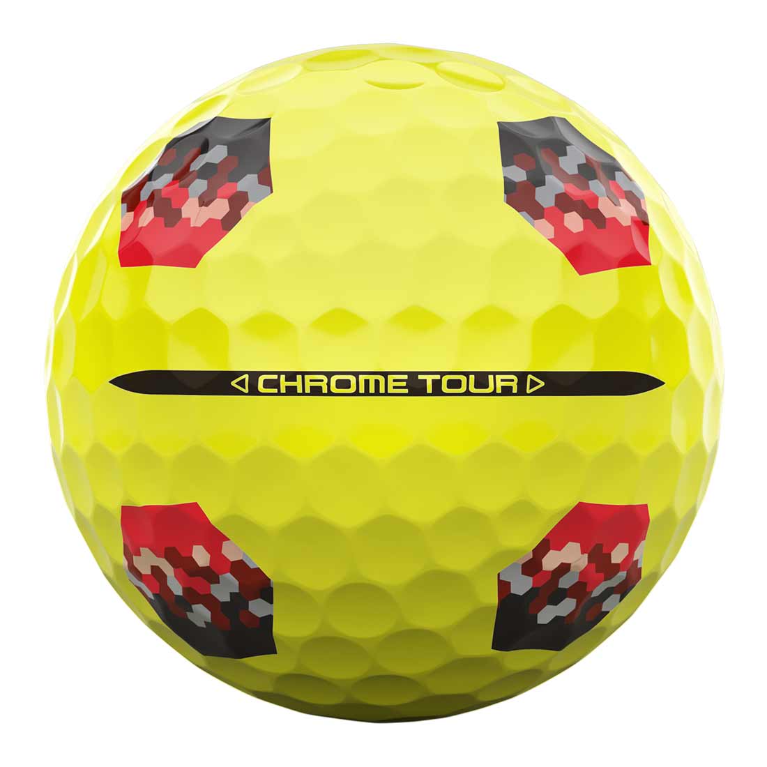 Callaway Chrome Tour TruTrack Yellow Golf Balls