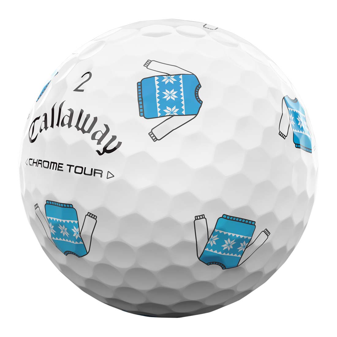 Callaway Chrome Tour Ugly Sweater Golf Balls