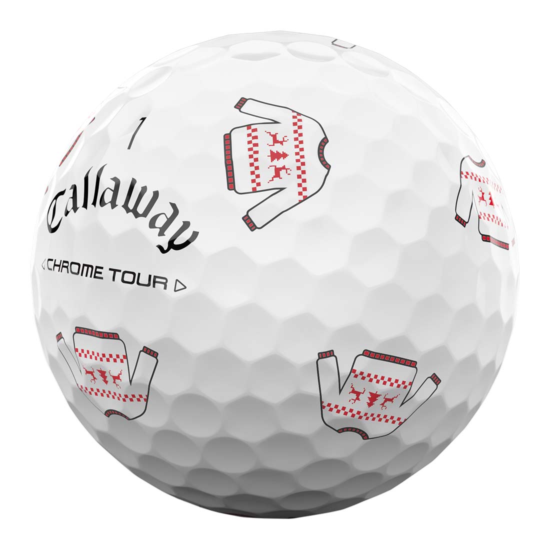 Callaway Chrome Tour Ugly Sweater Golf Balls
