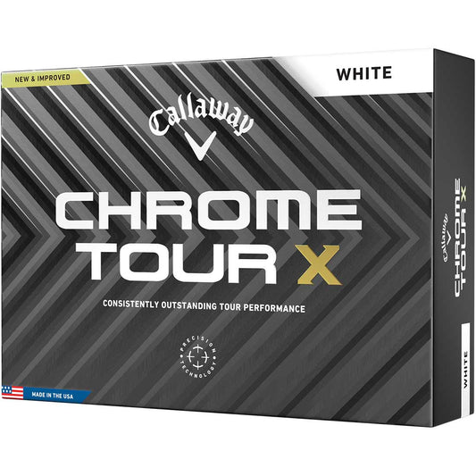 Callaway Chrome Tour X White Golf Balls