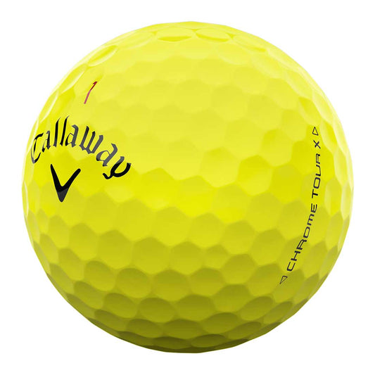 Callaway Chrome Tour X Yellow Golf Balls