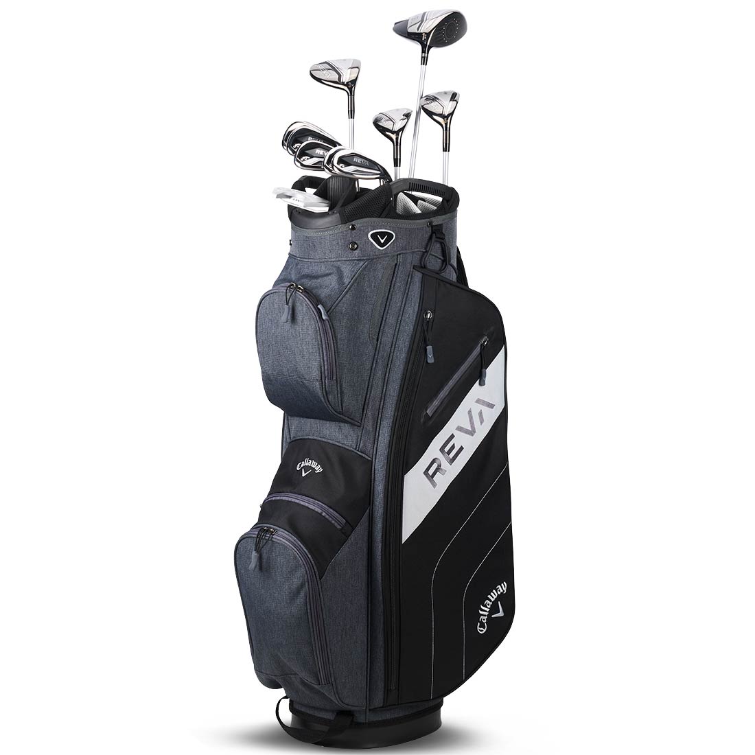 Callaway Women's REVA 11-Piece Complete Set Black