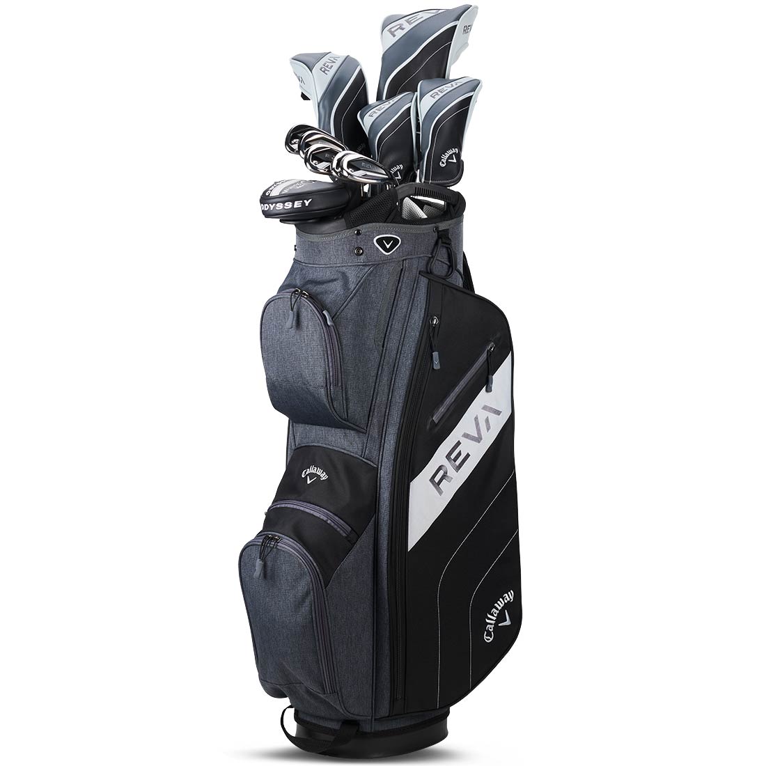 Callaway Women's REVA 11-Piece Complete Set Black
