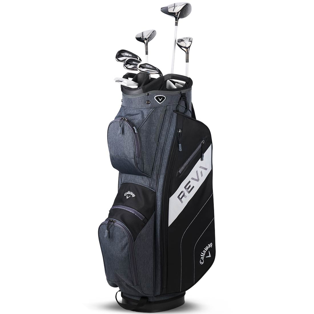Callaway Women's REVA 8-Piece Complete Set Black