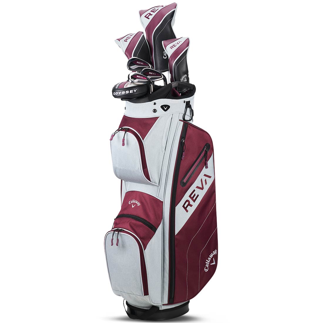 Callaway Women's REVA 8-Piece Complete Set Eggplant